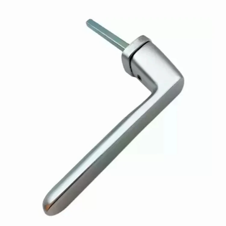 Poignée de fenêtre à battements à battements à battements de fil en aluminium sans base